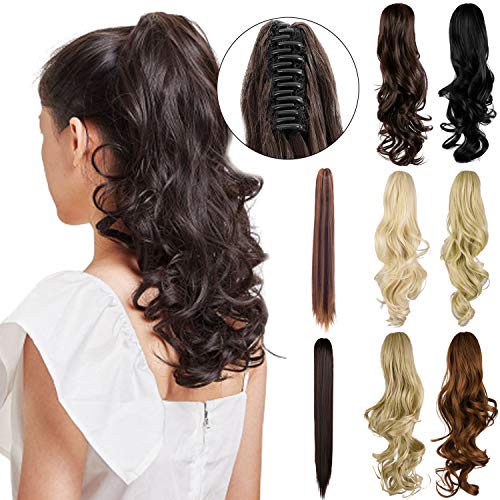 Leterly Ponytail Extension Clip in Claw 18