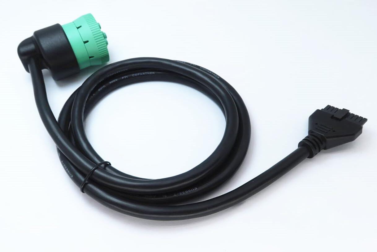 WISDOMHOOD OBD2 To J1939 Adapter - 16-Pin Male To 9-Pin Female For Truck Diagnostics & ELD - View #5