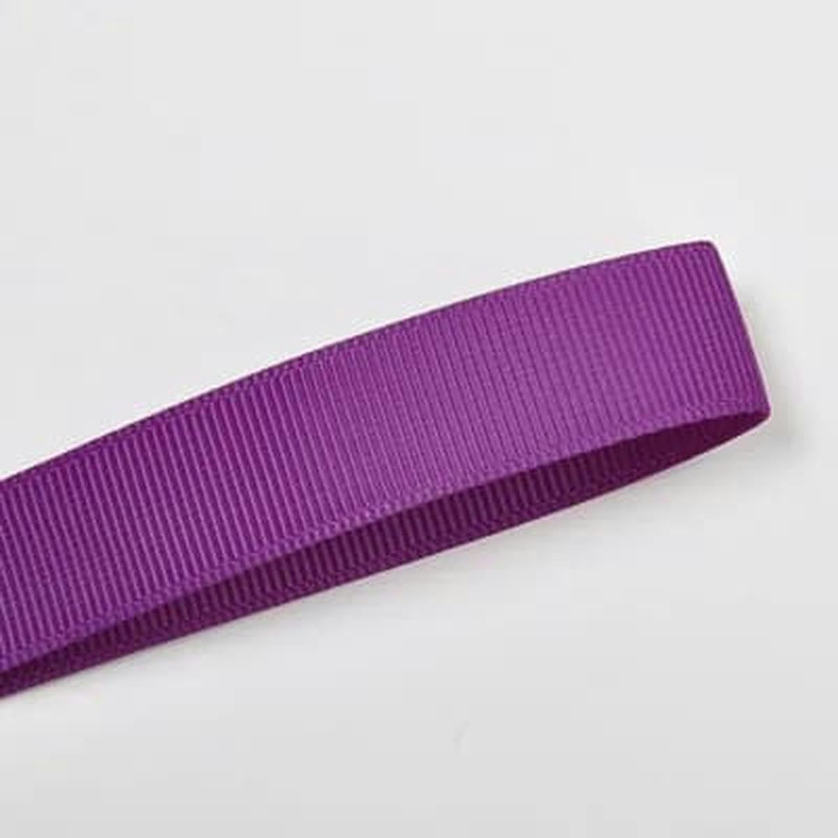 Cinta de grogrén sólida de 6, 9, 13, 16, 19 y 22 mm, 100 yardas, azul y morado, para envolver vestidos, decoración, bricolaje, Ultra Biolet 467, 22 mm