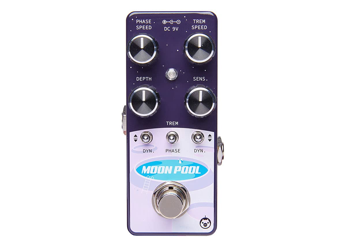PIGTRONIX Moon Pool フェイザー トレモロ Pigtronix Moon Pool Tremvelope Phaser Reviews | Sweetwater