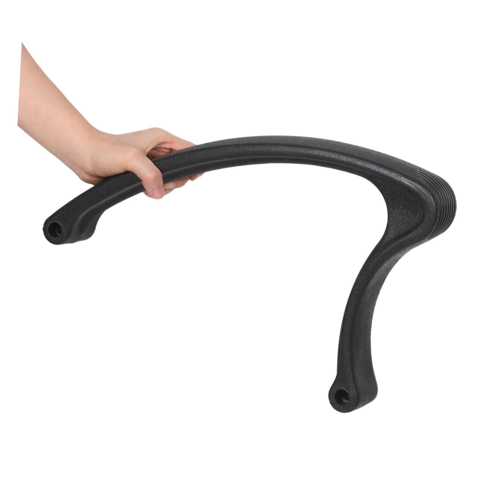 Braccioli per Sedia Ufficio in Plastica Ricambio Ergonomico per Poltrone da Scrivania Compatibile con Sedie Gaming e Ufficio Comfort e Supporto per Adulti Anziani e Disabili