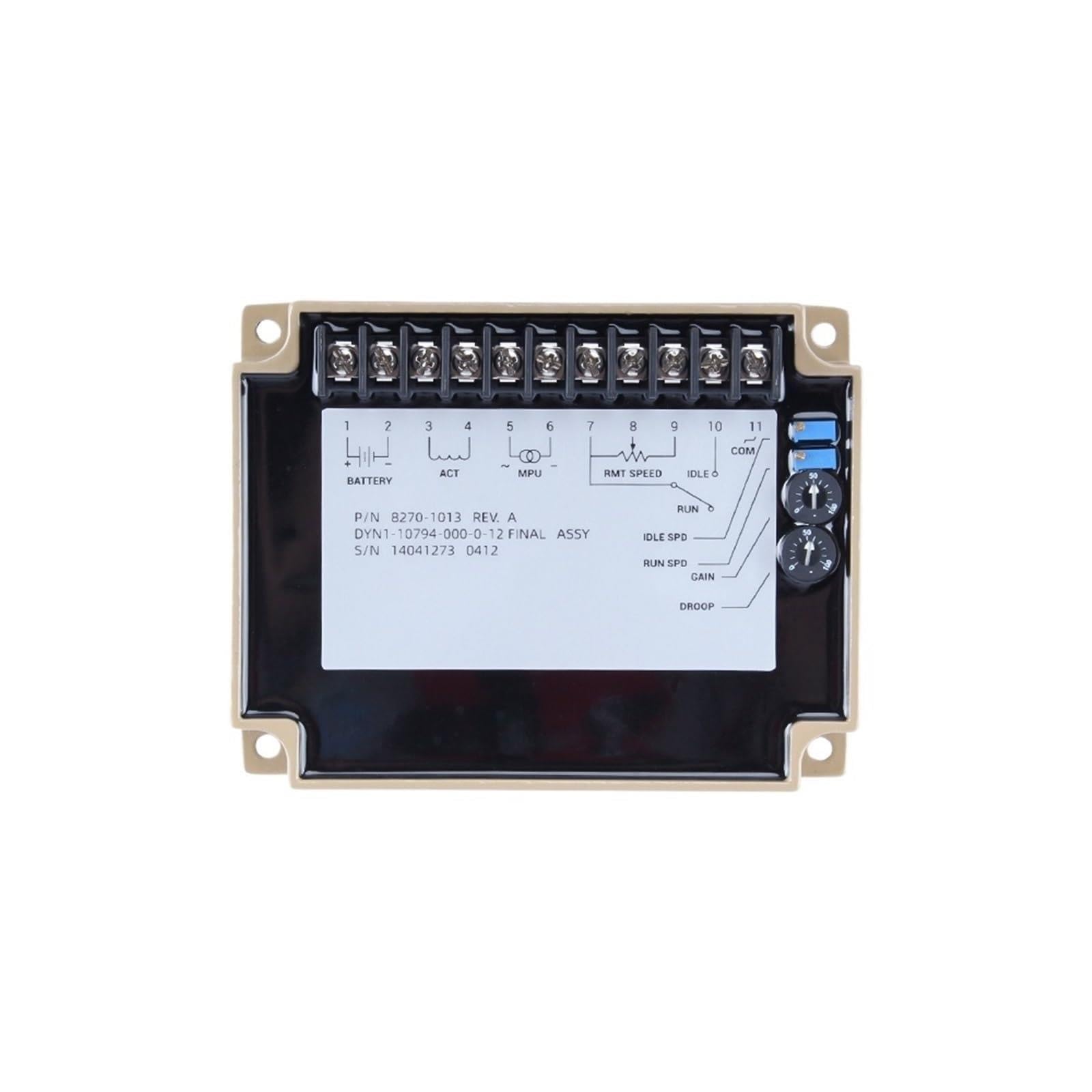 Geschwindigkeitsregler 8270-1013 DYN1-10794-000-0-12 2990-01-456-6659 Modul 1