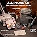 Funto Mini Watercolor Paint Set, All-In-One 24-Color Travel Paint Kit, with Crossbody Bag, Watercolor Journal, Paint Water Cup, Pocket Set for Artists