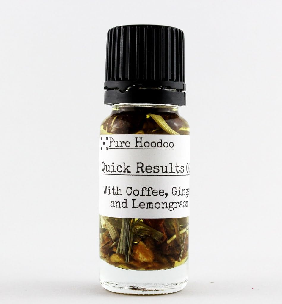 Quick Results Oil 10ml - Used in Spells to End Delays and Bring Quick Results in Any Situation, and Added to Urgent Spell Work to Speed Up Results