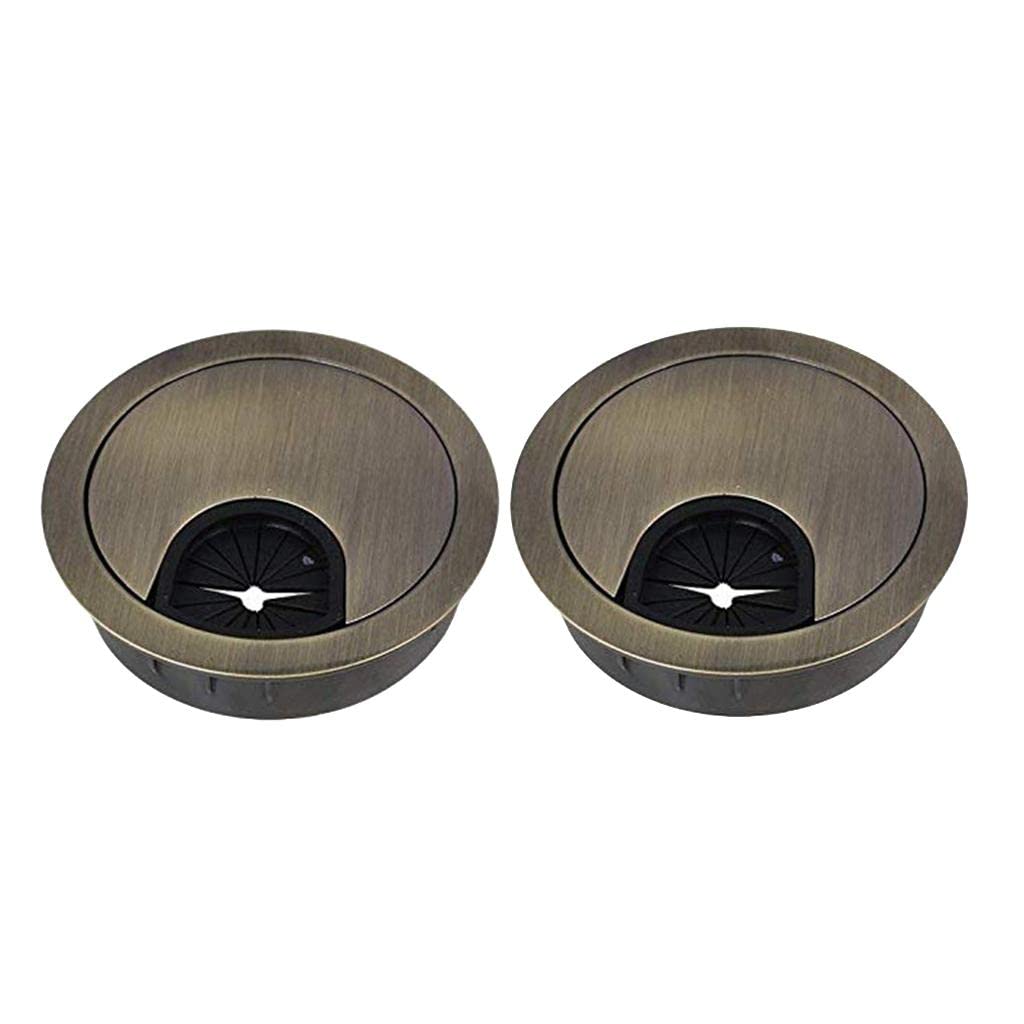 LOOM TREE® 2Pcs 50mm Computer Desk Table Grommet Cable Port Wire Hole Cover Bronze| Computer Cables & Connectors | Cable Ties & Organizers (B0CC9GXLJ9) Amazon Price History, Amazon Price Tracker