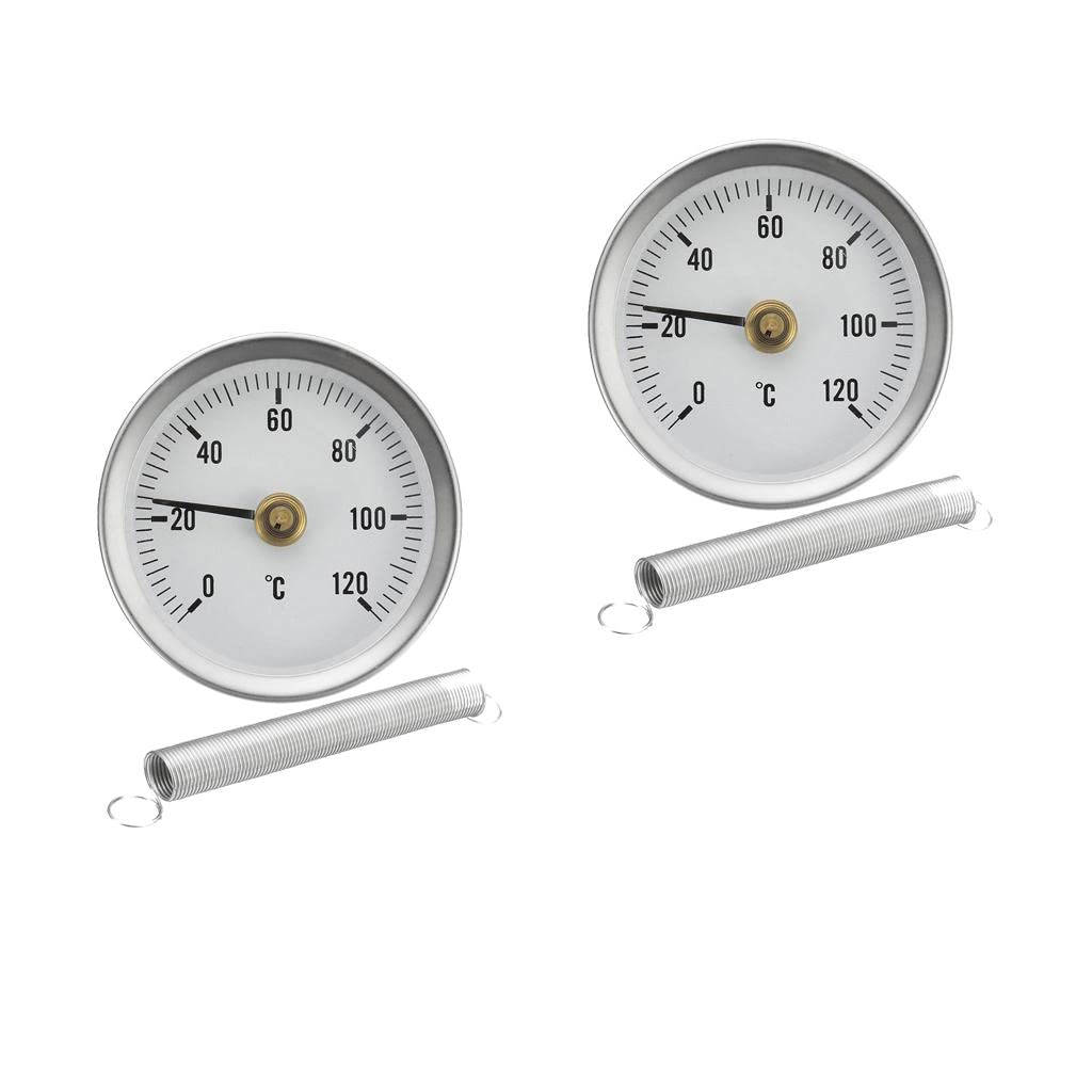 2 Pieces 63mm Clip-on Pipe Thermometer Temperature With Spring|Business & Industrial|Electrical & Test Equipment|Test, Measurement & Inspection-picture-19