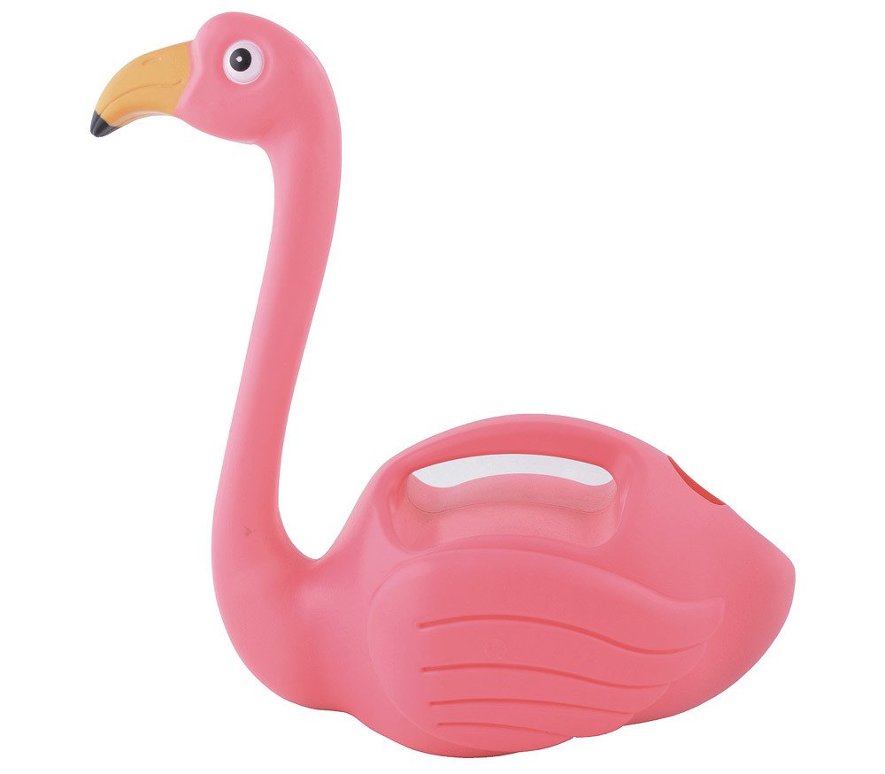 Esschert Design TG229 Flamingo Watering Can - Pink,14.4x28.6x30.1 cm