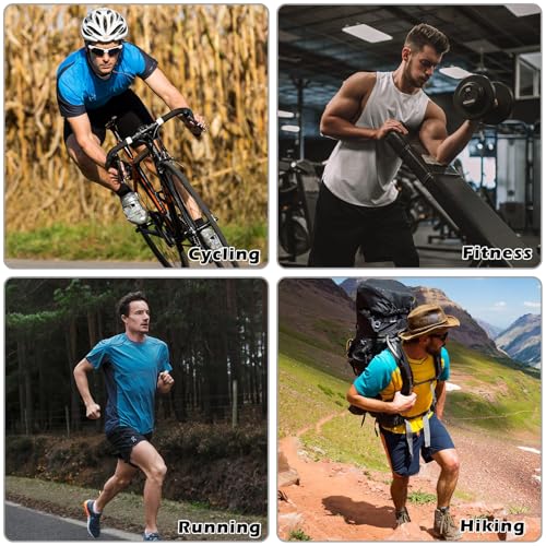 Guantes de Ciclismo Transpirables para Hombre y Mujer, Protección Solar, Livianos para Montañismo, Running y Deportes al Aire Libre miniatura 7
