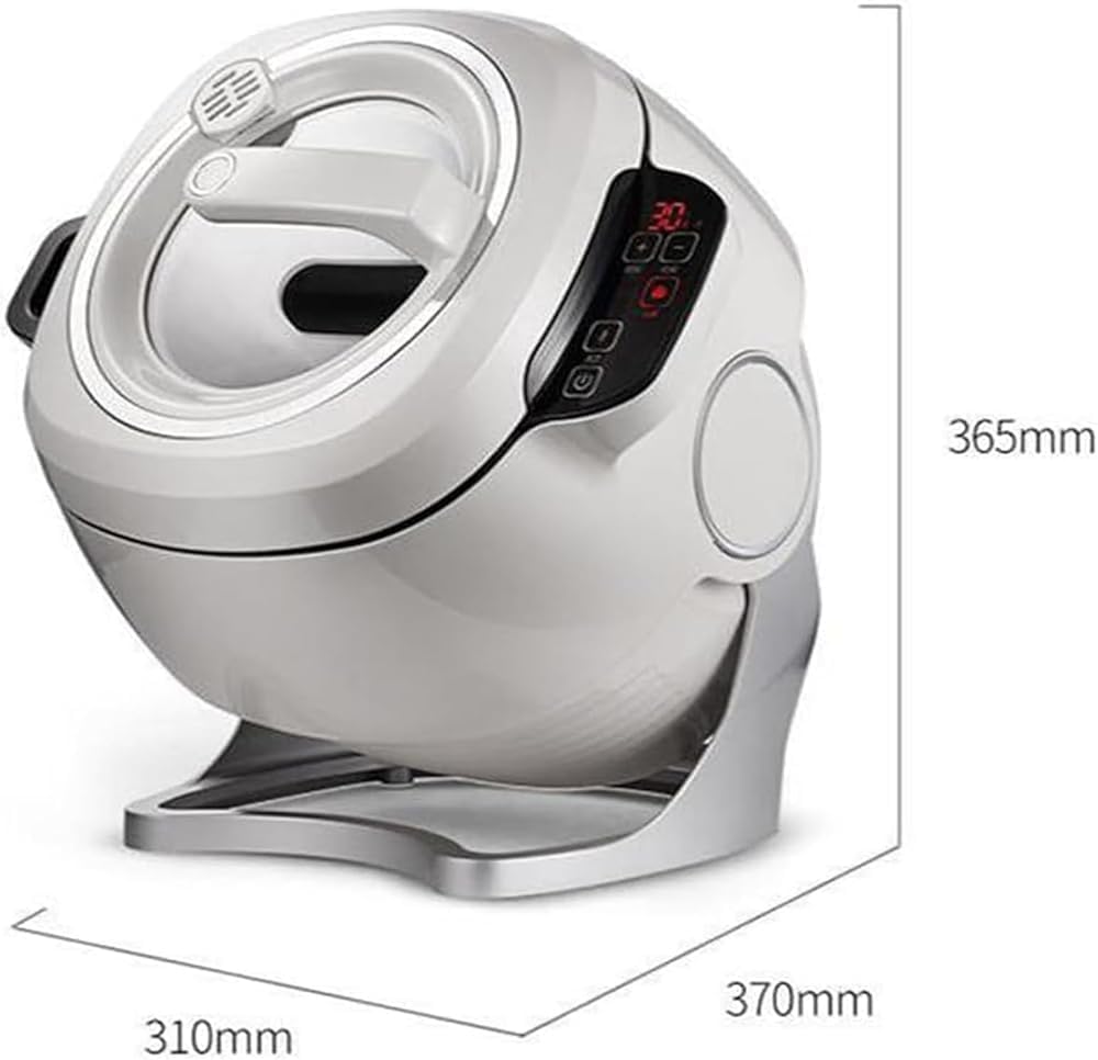 Commercial Food Processor 6L Automatic Cooking Machine | Multifunctional Stir-Fry Machine For Stir Frying, Stewing, Cooking | 360° Rotating & Electromagnetic Heating