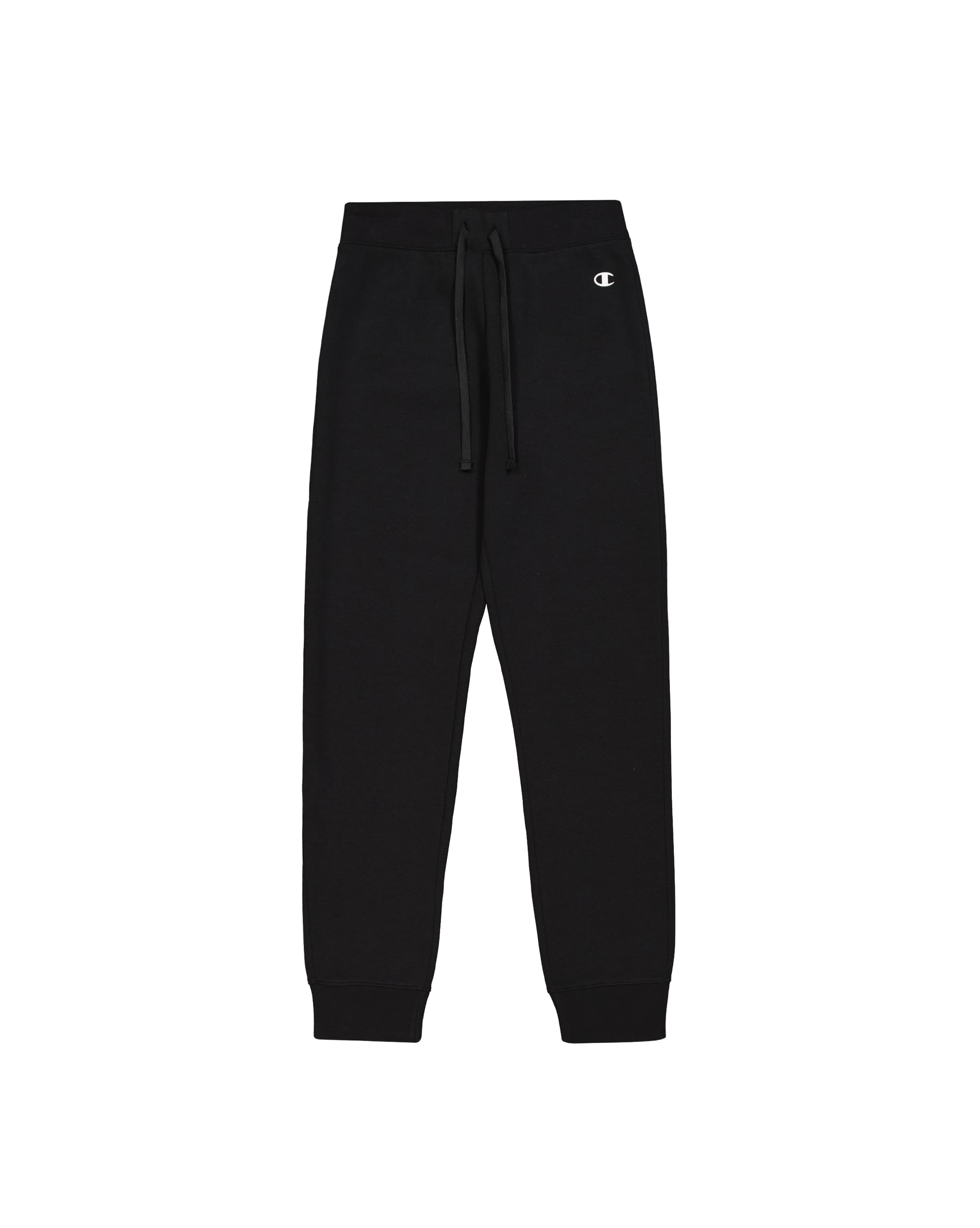 Champion Legacy Basics W-Light Powerblend Fleece Rib Cuff Sweatpants Women, Black, XS