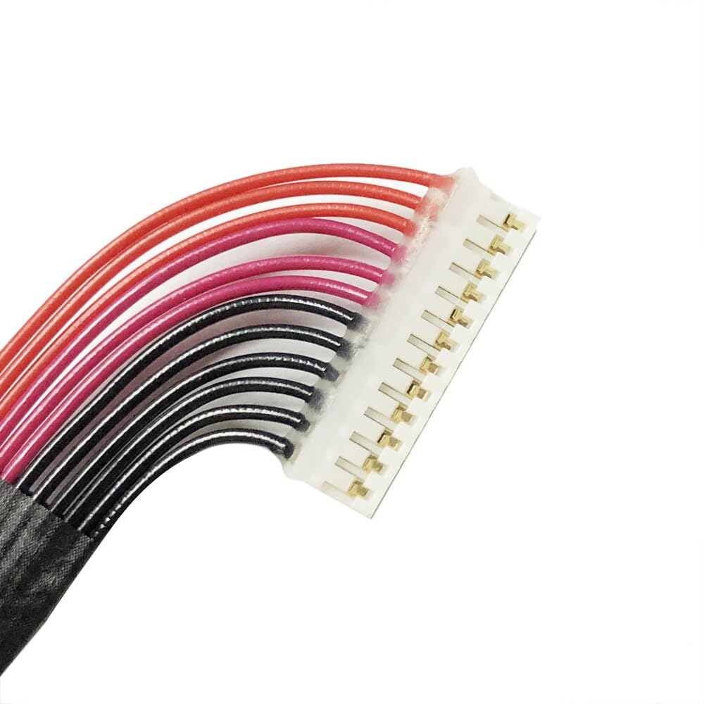 ZAHARA Toma de Corriente CC para MSI GL75 9SE 9SD MS17E2 MS17E3 MS17E4 MS17E7 (12 Pines)
