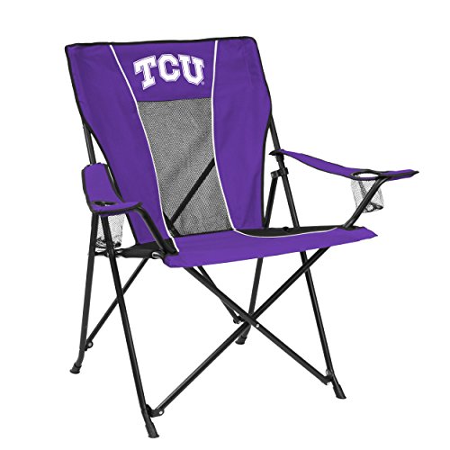Logo Brands NCAA TCU Game Time Chair