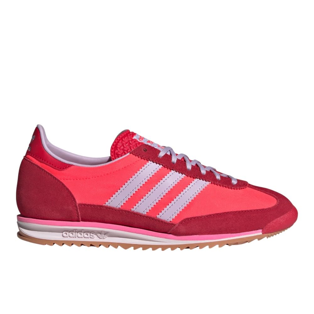 adidas SL72 Womens Shoes, Solar Red/Iced Lavender, 4.5 UK