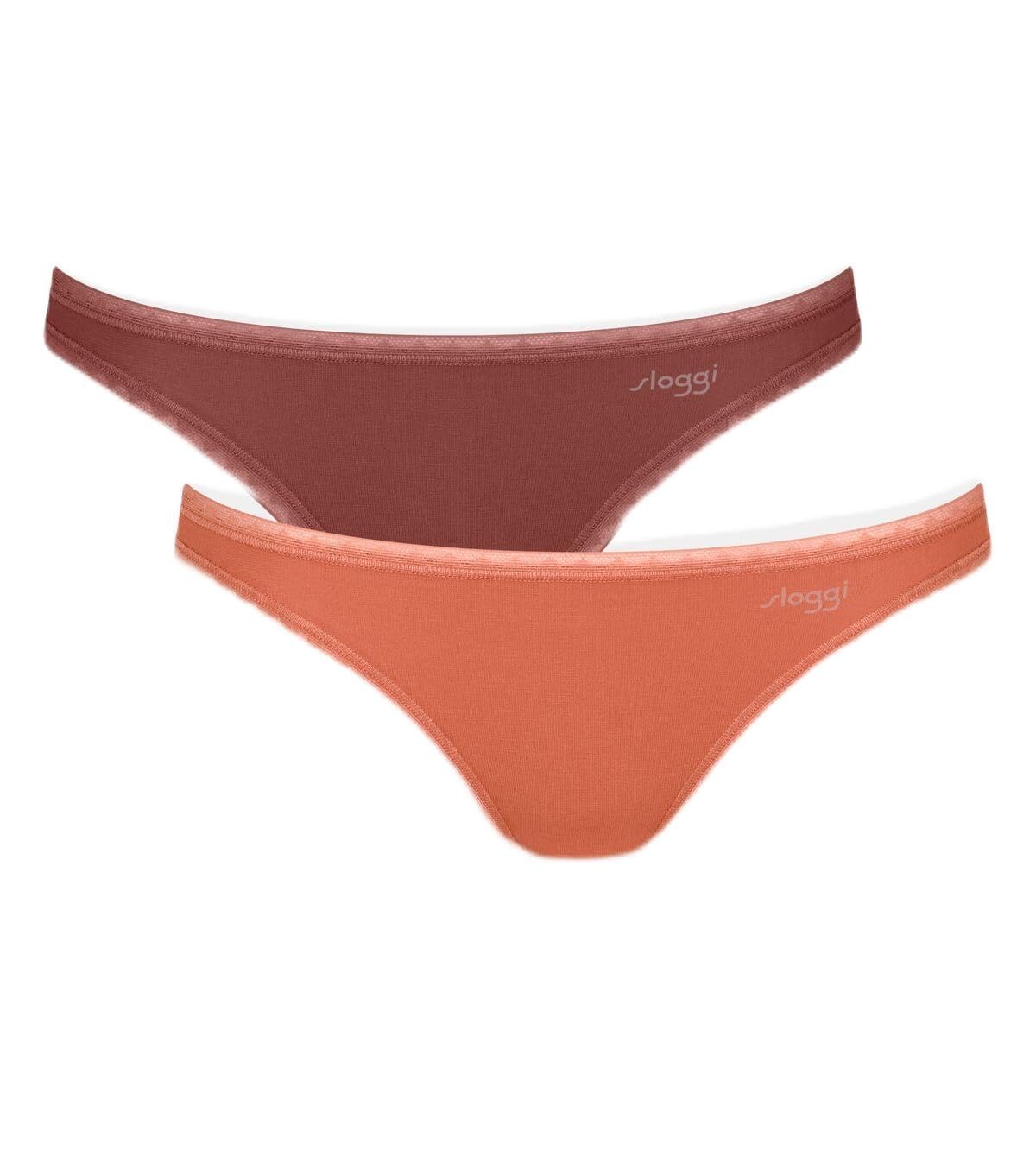 Sloggi Women's GO Mini C2P Briefs, RED - LIGHT COMBINATION, XL