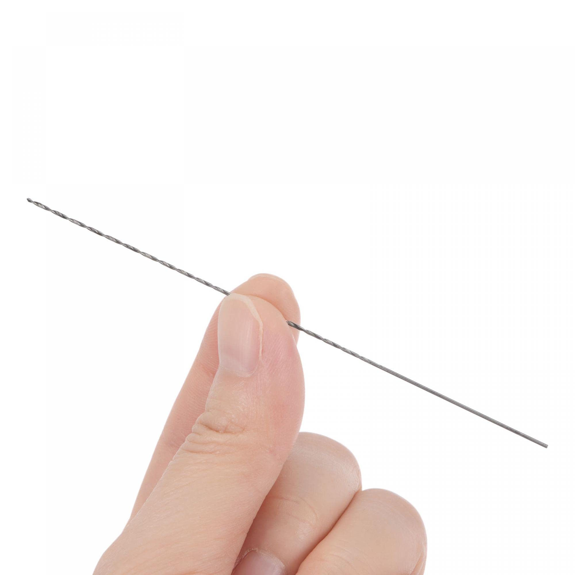 Produktbild von Sourcing Map Mini-Spiralbohrer 1,3 X 65 Mm – 5 Stück, Extra Lang, Aus HSS, Für Alu, Kupfer, Holz