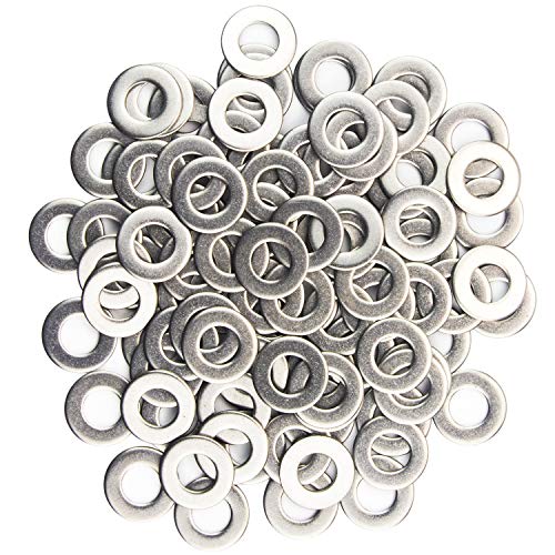 Easycargo 100 Stück Unterlegscheiben Edelstahl 304 Beilagscheiben (M3) Cover