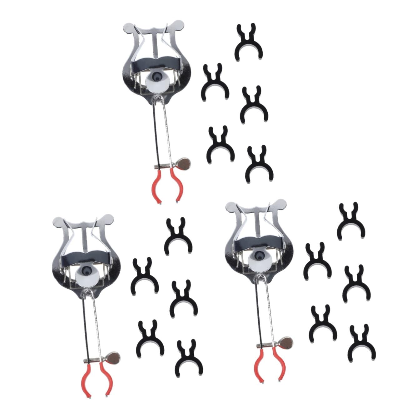 Abaodam Sets Portable Trumpet Sheet Music Clip Holder Music Score Clamp for Trumpet Marching Band
