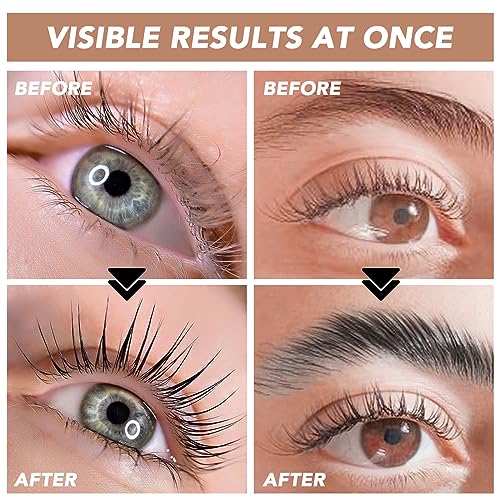 Libeauty Eyelash Tint Kit, Natural Black Brow Dye Lasts Up to 4 Weeks with Tint Cream and Developer Liquid - Image 3