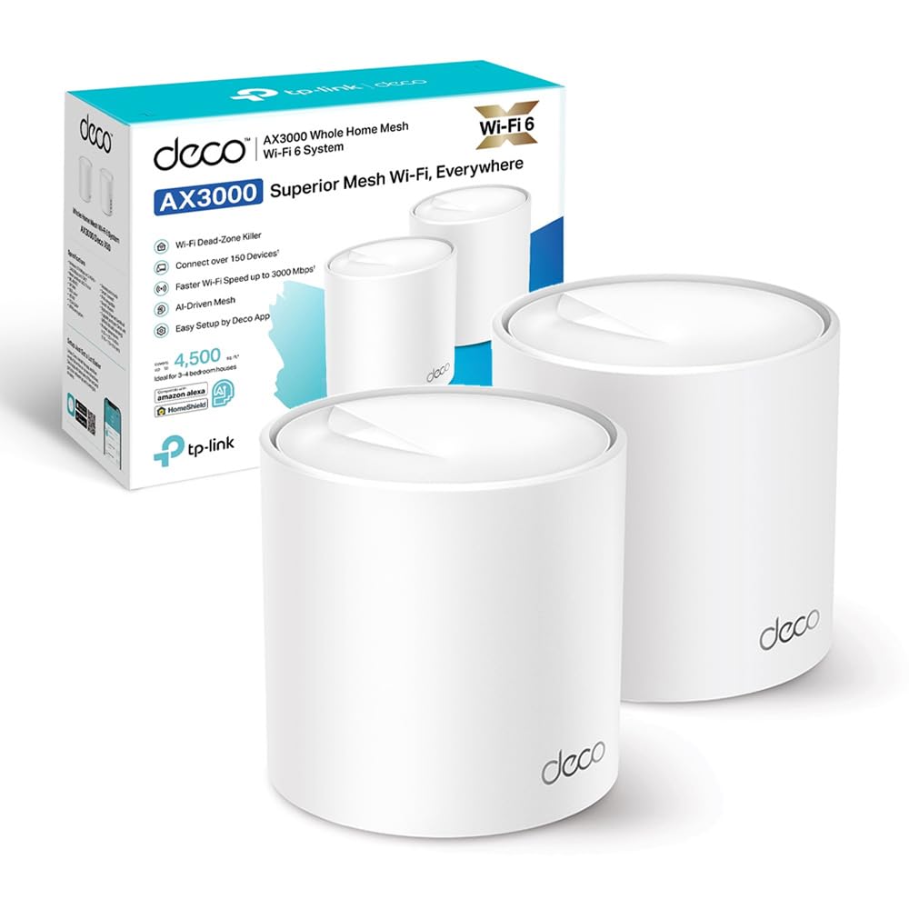 T*7様 TP-Link Deco X50 2個パック AX3000 Wi-Fi Deco X50 | Sistema Mesh Wi-Fi AX3000 | TP-Link Italia