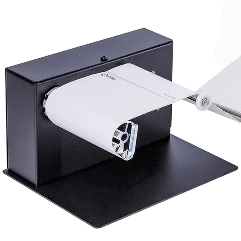 Macchina ribobinatrice di etichette, riavvolgimento automatico bidirezionale con velocità di 1-8 pollici/s, distributore di etichette efficiente per uffici e magazzini
