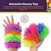 Special Supplies Squishy Fuzzy Band Bracelets for Kids, 6 Pack, Flexible and Stretchy Wearable Sensory Toys, Tactile Silicone Squiggly Touch, Bright and Colorful Wristbands