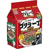 「日清食品 出前一丁 具付き3食パック ゴリラ一丁 スタミナガーリックニラそば野郎 288g ×9個」の画像
