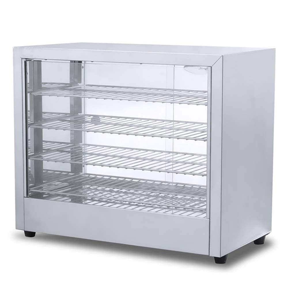 Vitrina para mantener el calor, 30-85 °C, 800 W, para restaurante, doble capa, para mantener el calor