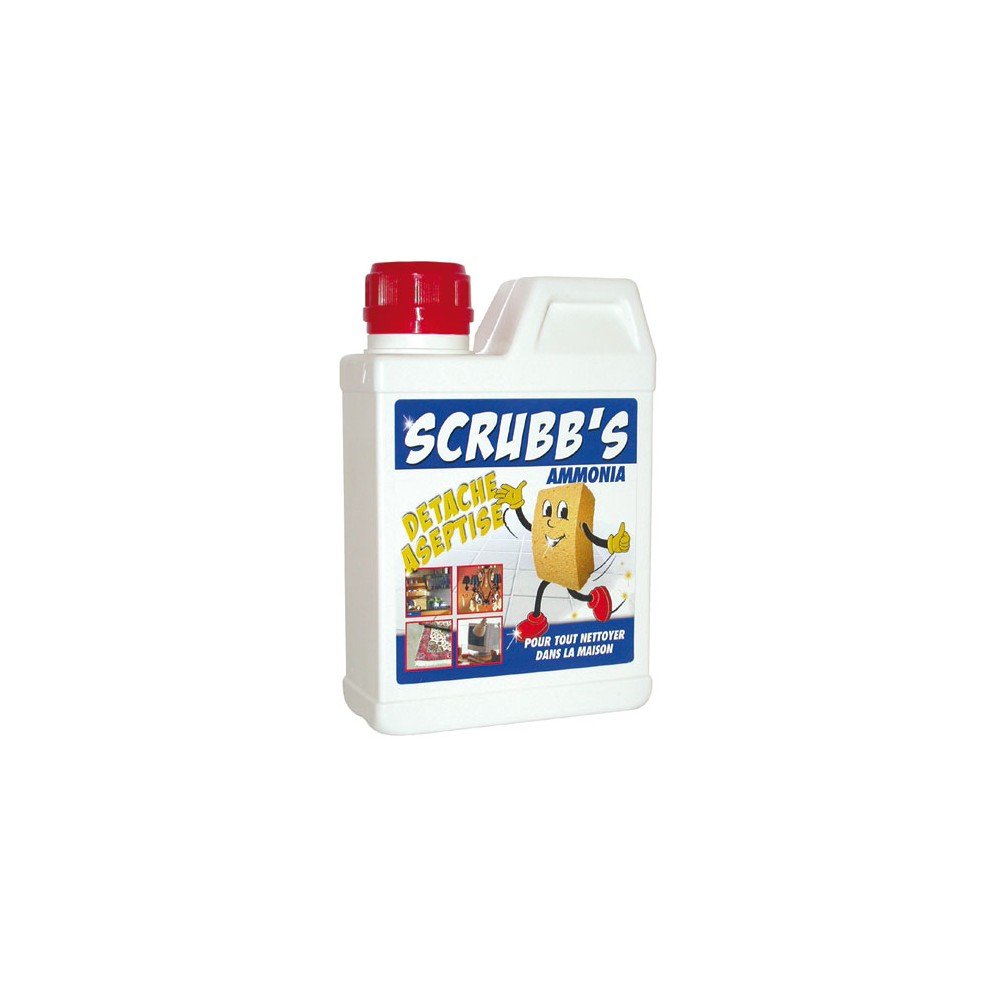 Ammoniaque SCRUBB'S BREDAC 11scrub000 pour enlever les taches tenaces et graisses
