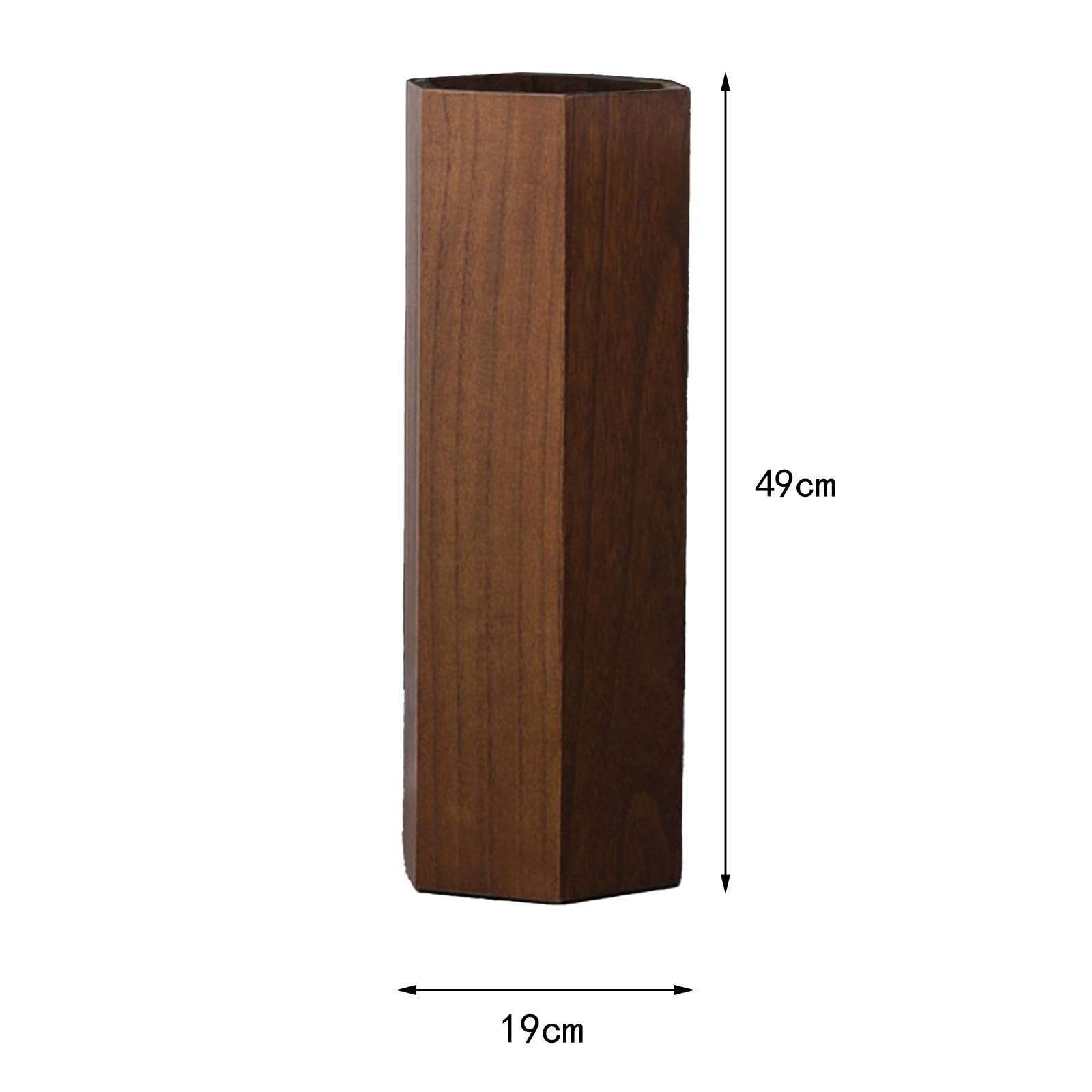 Paragüero de madera, cubo de almacenamiento para paraguas, soporte para paraguas doméstico para, UN