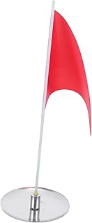 COOLHIYA 1 Set Golf Flagpole Target Golfs Flags Golfing Target Flags Golfs Pin Flags Portable Flag Pole Mini Golf Balls Mini Flags Portable Golfs Flag Golf Supplies Golfs Training Tool