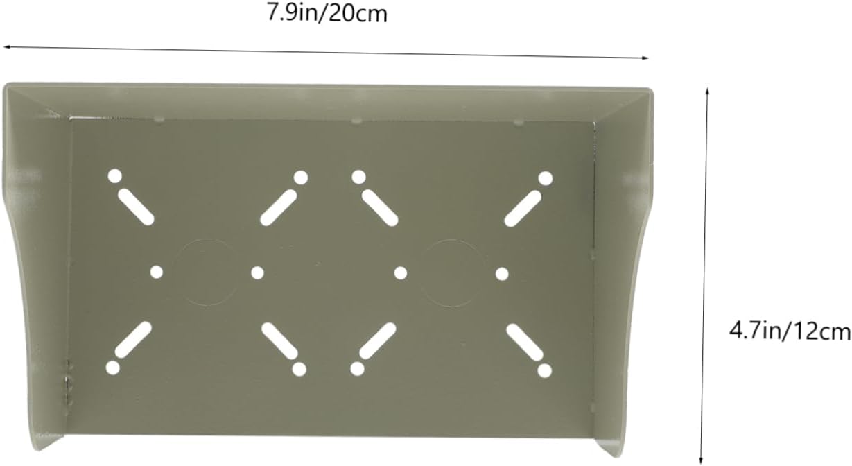 HOMSFOU Doorbell Chime Box Cover Socket Cover Outdoor Splashproof Shield Rustproof