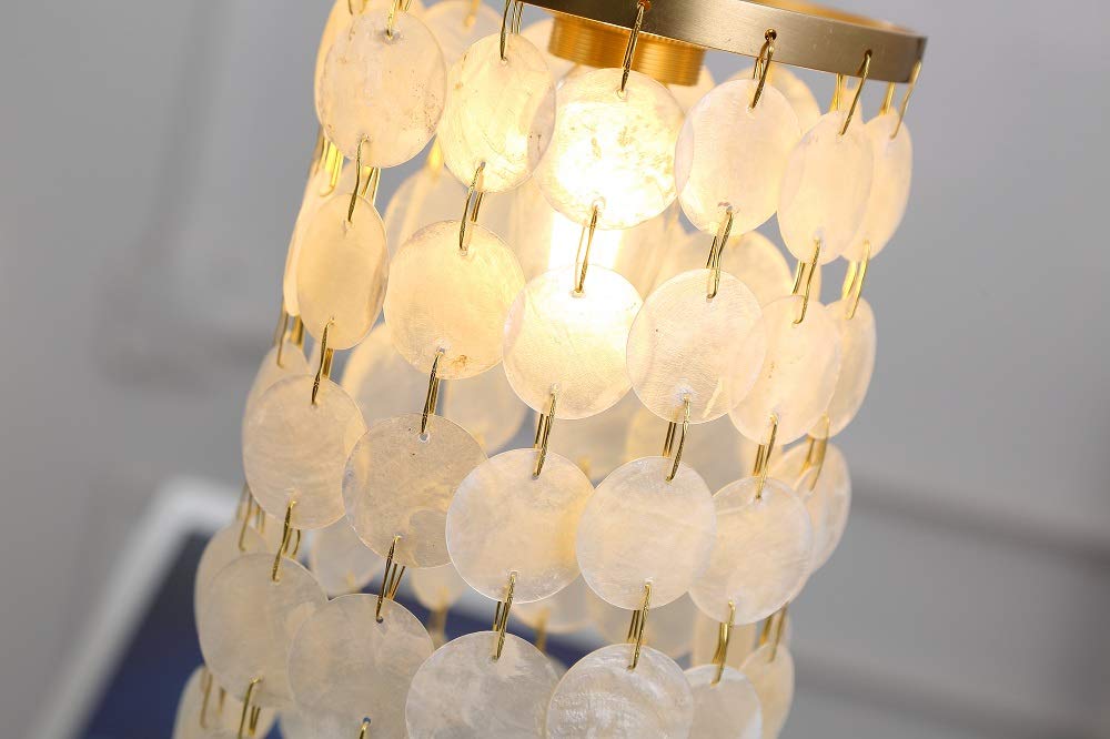 Amazon | VENUS LIGHTING カピス貝 プチシャンデリア レトロ