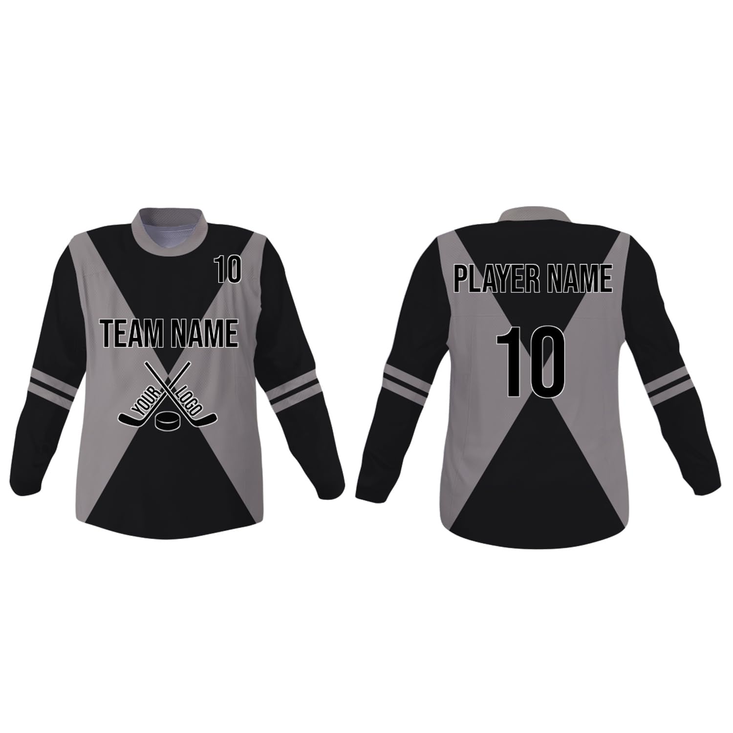 SGS Sports Gear Custom Hockey Jersey, Personalized Reversible or Standard Design with Name &amp; Number, Hockey Jersey