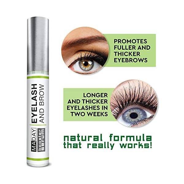 Natural-Eyelash-Growth-Serum-Lash-Booster-Eyebrow-Enhancing-Serum-to-Grow-Thicker-Longer-Lashes-Eyelash-Enhancer-and-Conditioner Natural Eyelash Growth Serum - Lash Booster & Eyebrow Enhancing Serum to Grow Thicker, Longer Lashes - Eyelash Enhancer and Conditioner