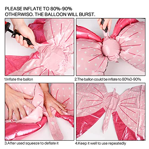 PartyWoo Palloncini Rosa, Confezione da 100 Pezzi