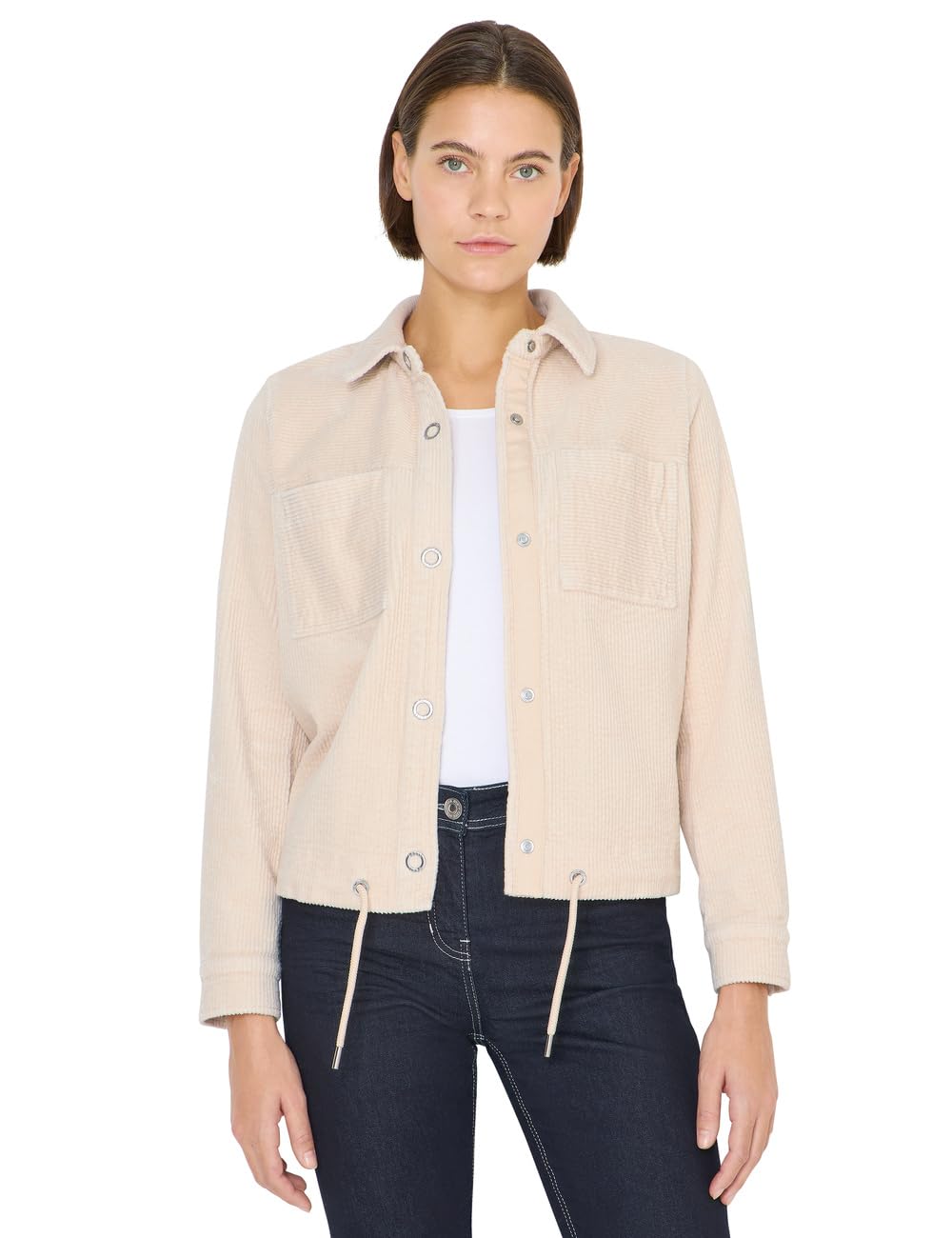 Cecil Damen Cordjacke mit Tunnelzug