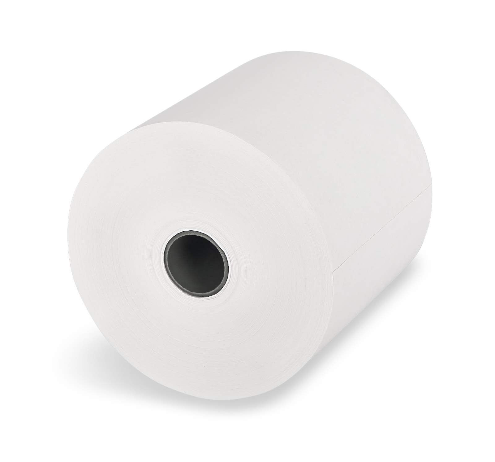 KK Verpackungen Thermorollen 57mm x 50m x 12mm | 400 x Rollen Bonrollen Ø63mm | BPA frei 55g/m² Thermopapier | Kassenrollen für Registrierkassen & Kassensysteme | Thermobonrollen