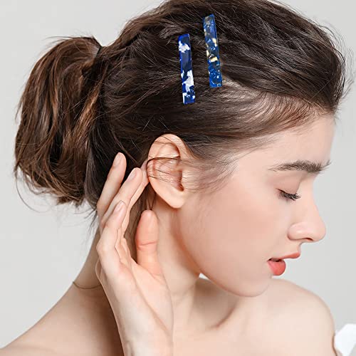 Donleeving 18 Pcs Acrylic Resin Hair Clip thumb #4