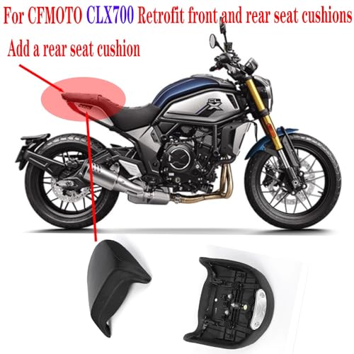 Coussin de siège de moto passager CFMOTO 700CL-X pour longs trajets - 2