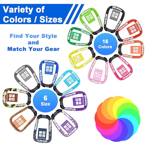 image for NDakter Bike Lock, 5 Digit Combination Heavy Duty Anti Theft Bicycle C