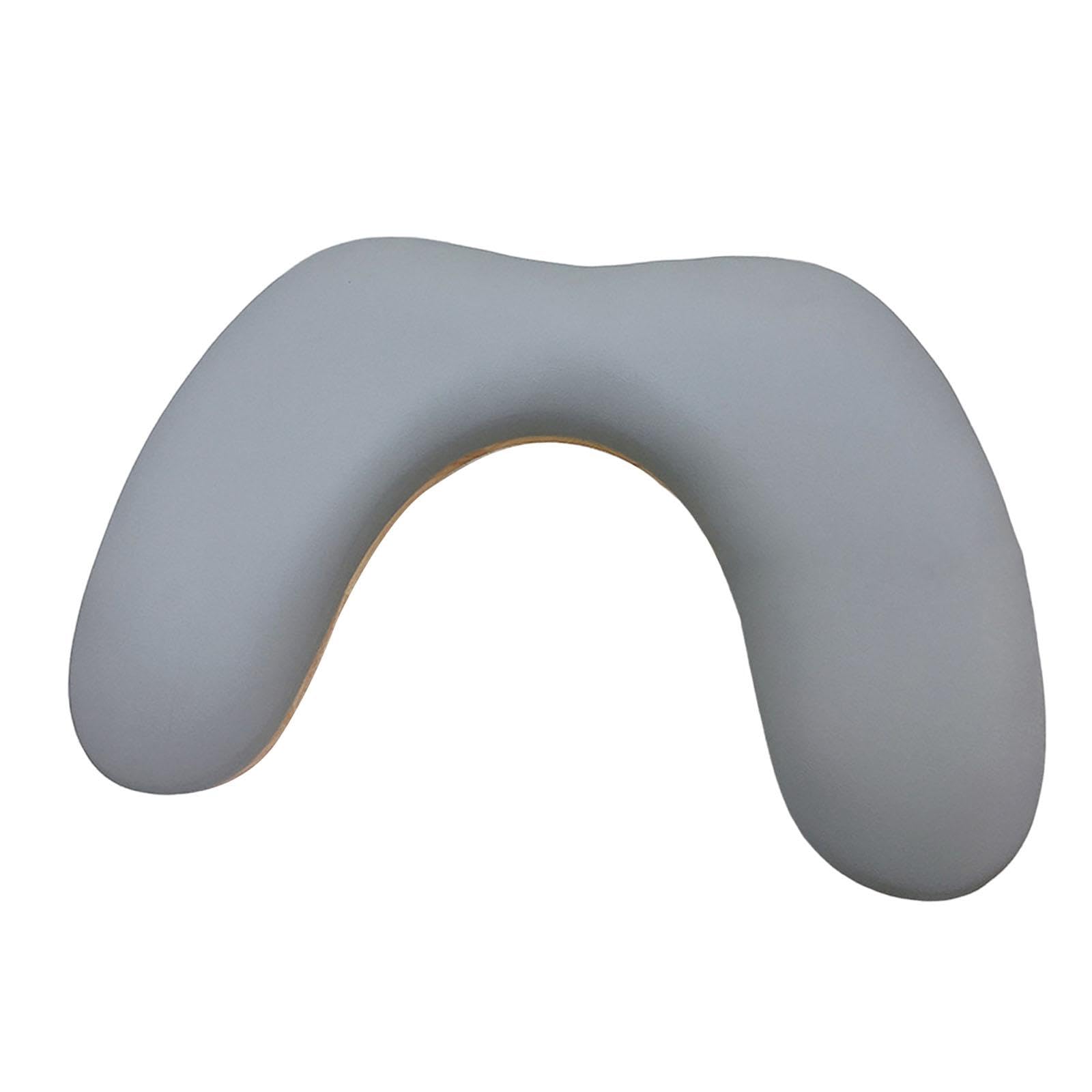 Reposabrazos para Manicura, Reposamanos para Uñas, Soporte para Uñas, Almohada Portátil para Manicura, Almohada para Uñas para Uso en Interiores Y Tie, gris