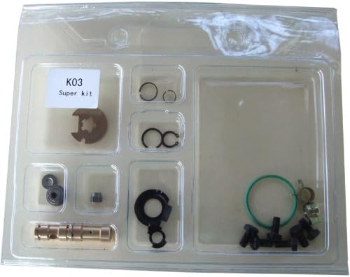 Miniatura 3 de Kit de reparación reconstruido de turbocompresor con juego de juntas para KKK K03 K04 K06 Turbocompresor Borg Warner
