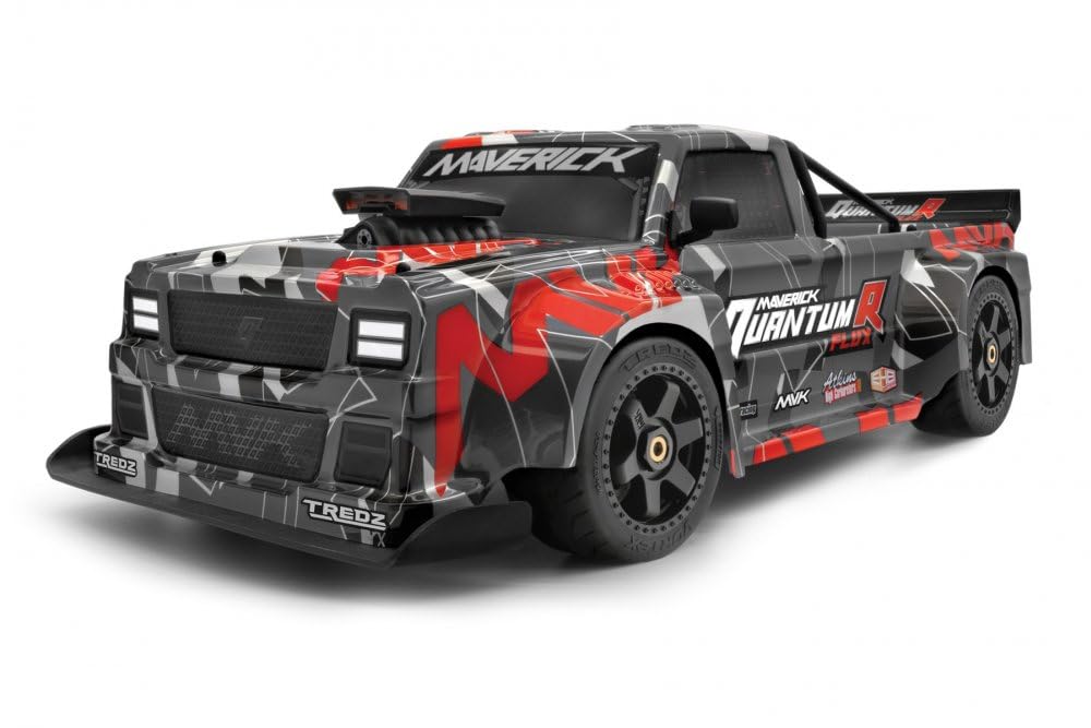 Maverick QuantumR Flux 4S Grau, Rot Brushless 1:8 RC Modellauto Elektro Sportwagen Allradantrieb (4W
