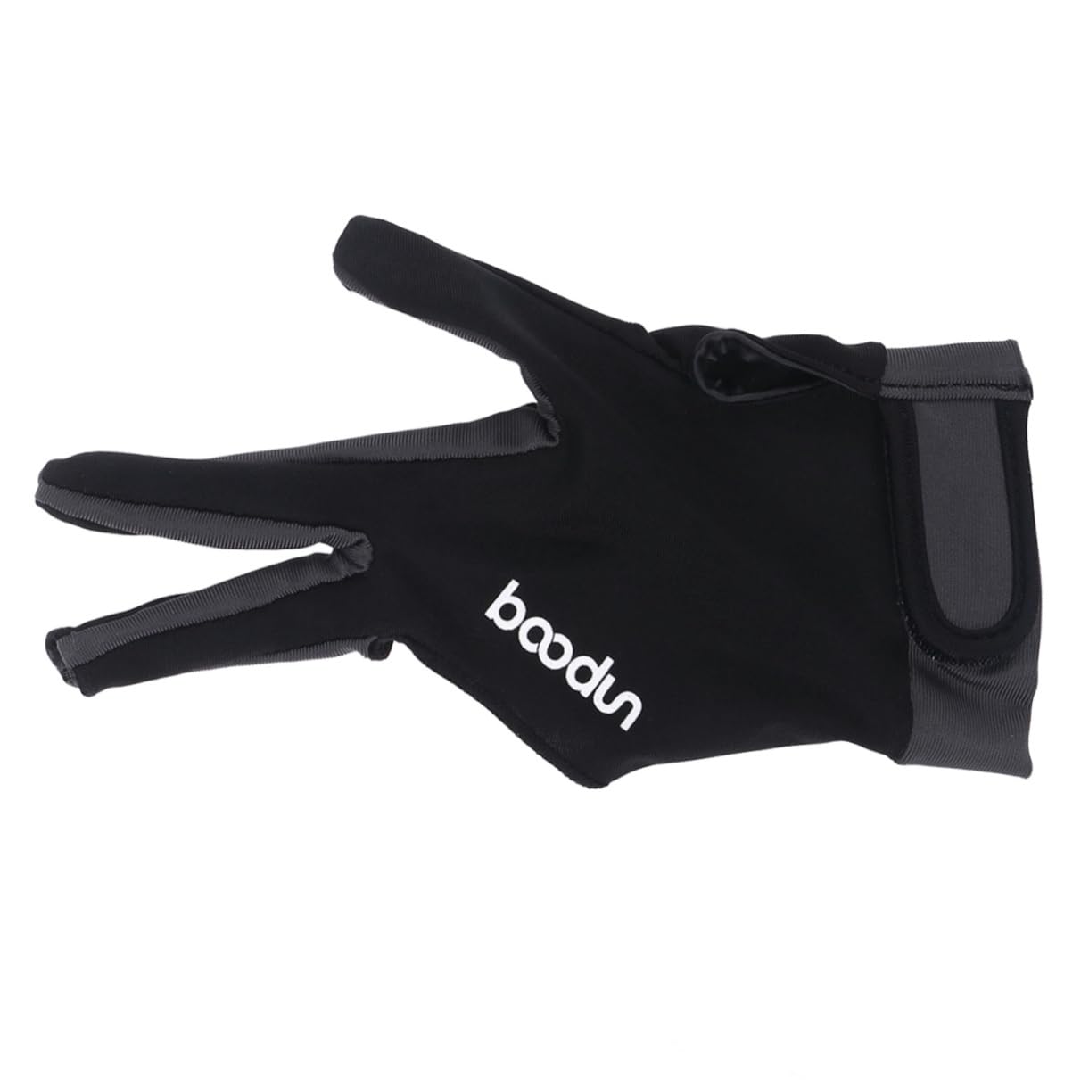 SUPVOX Snooker Gloves 3-Finger Gloves l Size Dark Grey Flexible Breathable for Men Women