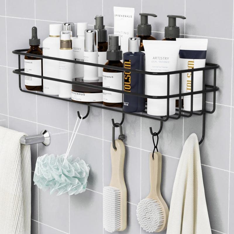 DVH Sink Sponge Holder Stainless Steel Sink Caddy with Adhesive Pad Dish Cloth Hanger Brush Soap Dish Washing Liquid Drainer Rack for Kitchen (Metal Bathroom Shelf Hook Shelf) (B0CZ9JT2XW) Amazon Price History, Amazon Price Tracker