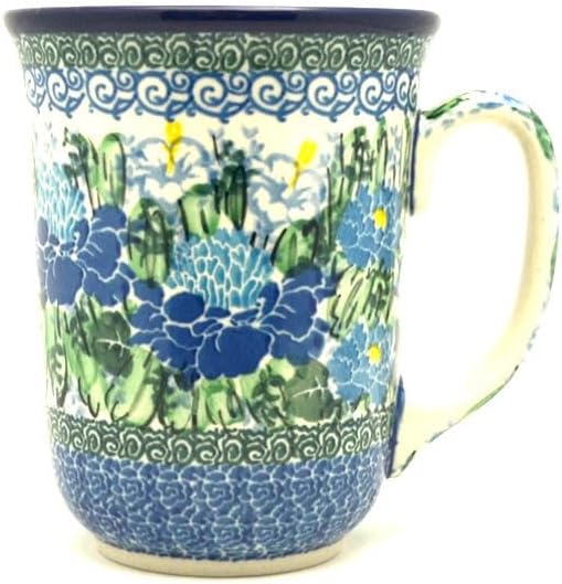 Polish Pottery Mug - 16 oz. Bistro - Unikat Signature U5138
