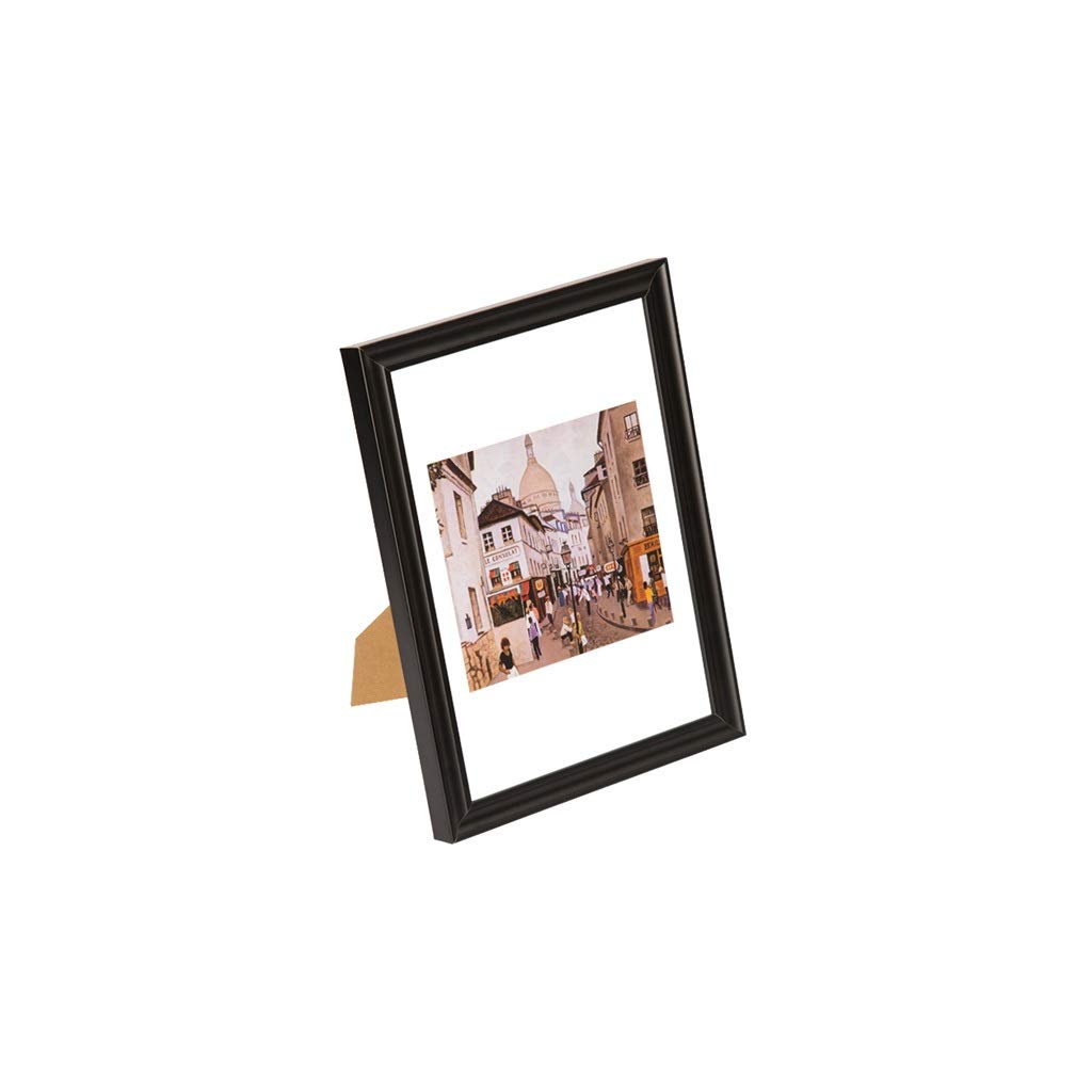 Cadre photo 10 pouces noir GCX fin et créatif pour décoration murale