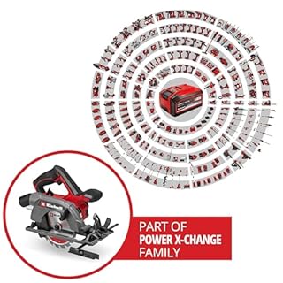 Einhell Professional Sega circolare TE-CS 18/150-2 Li - Solo Power X-Change (18 V, Ø 150 mm, lama, profondità di taglio 49 mm, installazione senza attrezzi, batteria esclusa)