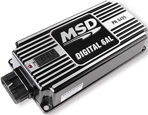 Msd 6Al Digital Ignition Control Box With Rev Limiter,Black,520-540 Volts Primary,11,000 Rpm Range,Compatible With 4, 6 Or 8-Cylinder Engines #TOP2