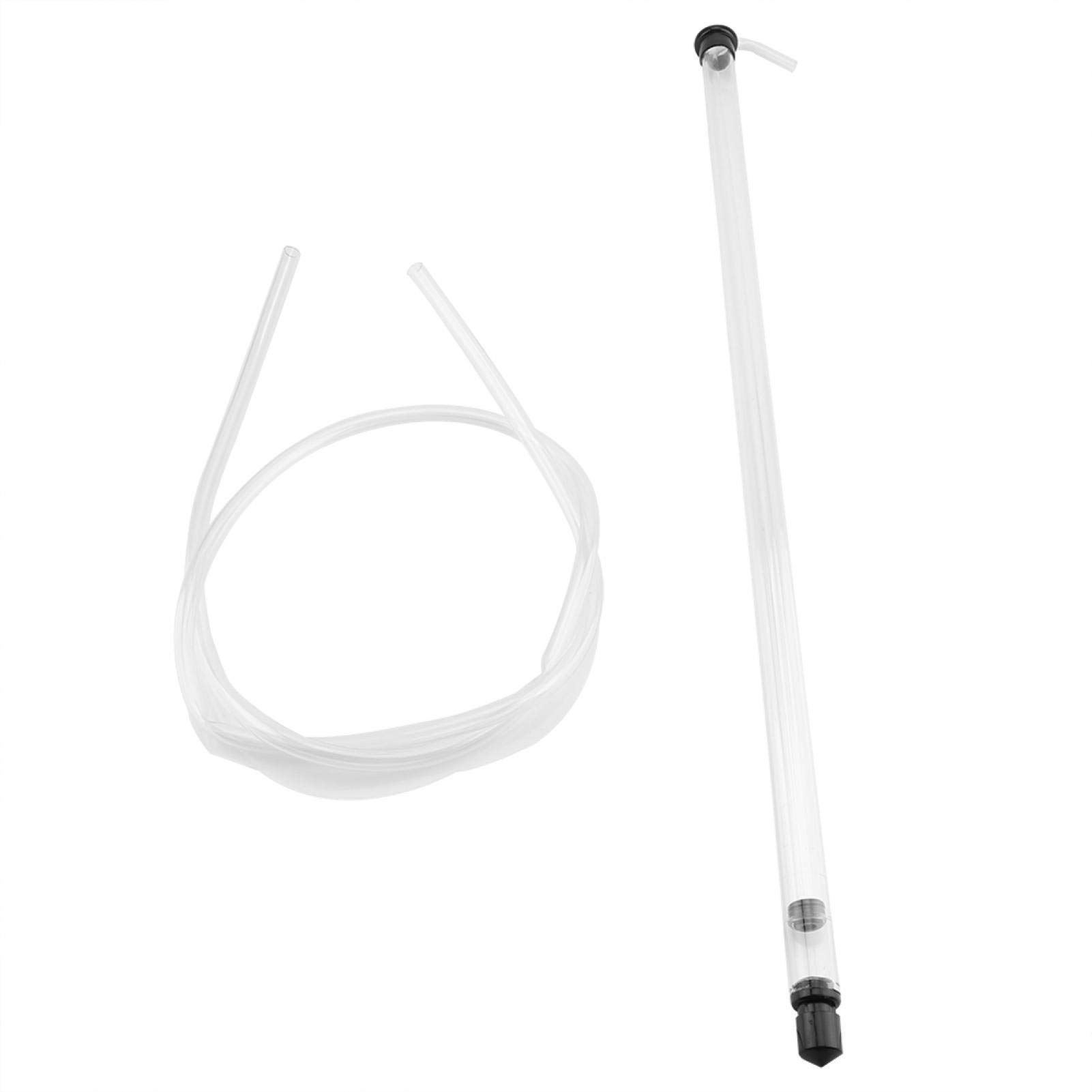 Bastón de sifón automático de 64 cm con tubo, varita embotelladora de plástico, ladrón de vino for cerveza, cubo de vino, botella de garrafa, vino, Kombucha, cocina, jardinería acuática, bastón de sif